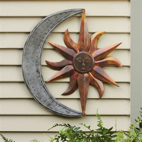 metal decor to hang on outside of house|decorative outdoor metal wall hangings.